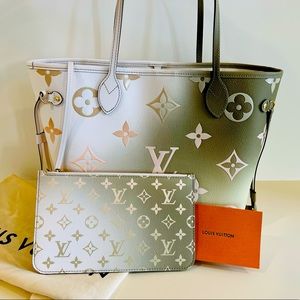 SOLD Louis Vuitton Neverfull kaki